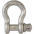 Fehr Brothers Fehr Anchor Shackle, In Trade, 1.5 Ton Working Load, Commercial Grade, Steel, Galvanized 1/2